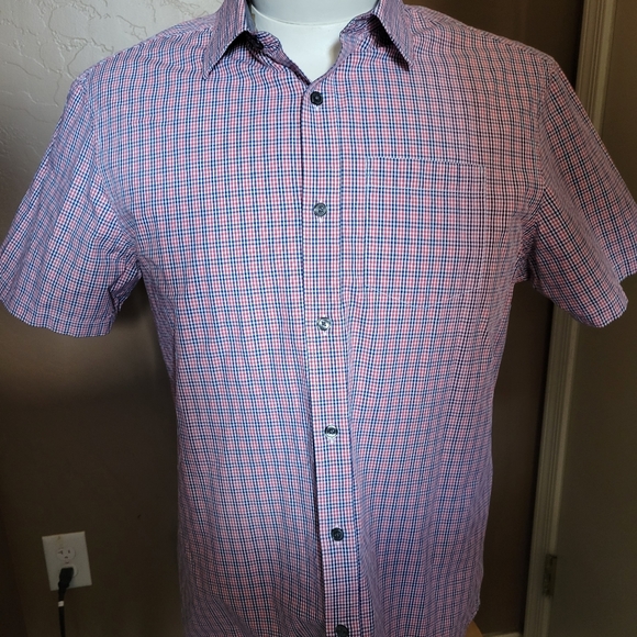 Michael Kors Shirts Michael Kors Mens Casual Buttondown Red White